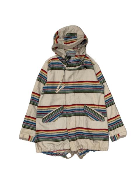 Other Designers Vintage Power To The People Fishtail Hoodie Jacket