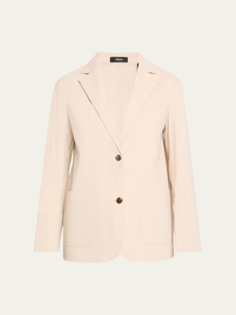 Theory Relaxed Patch Pocket Jacket