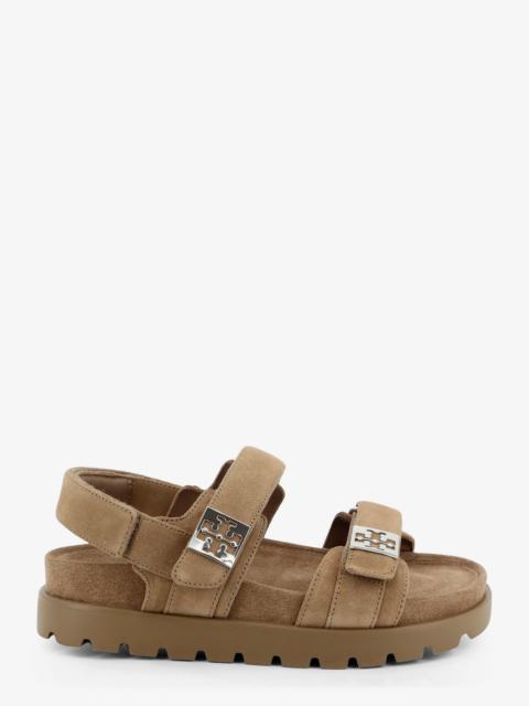TORY BURCH Tory Burch Mellow Sport Suede Sandals Brown