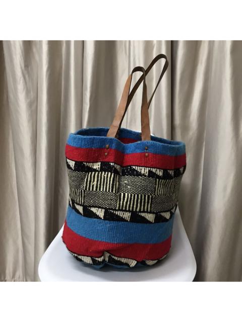 Other Designers Vintage Raise B Knit Native Handmade Tote Bag