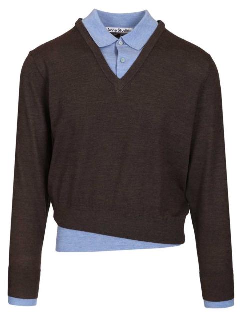 Acne Studios Acne Studios Women Layered Wool Sweater