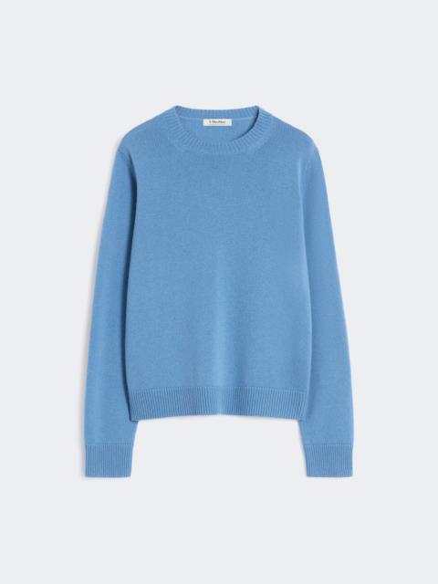 'S Max Mara Wool and cashmere sweater with patch detail - AVIO