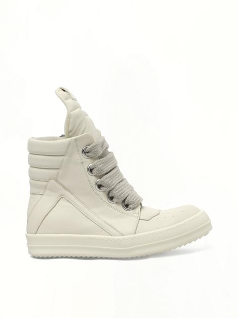 Rick Owens Jumbolace Geobasket in Milk/Milk/Milk