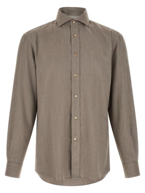 Brunello Cucinelli Brunello Cucinelli Men Herringbone Shirt