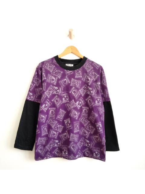 Other Designers Full Print Anime Cartoon One Piece WANTED Design