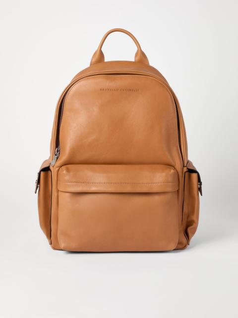Brunello Cucinelli Cowhide travel backpack
