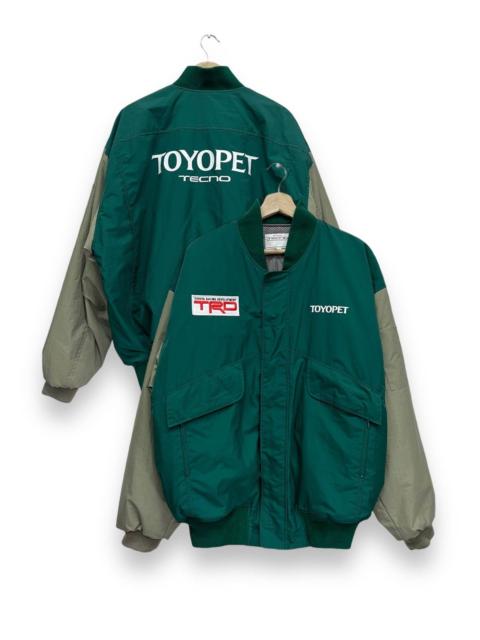 Other Designers ICON Motorsports - 🏁🔥TOYOTA TECHNO TOYOPET JAPAN Quilted Lined Bomber Jacket