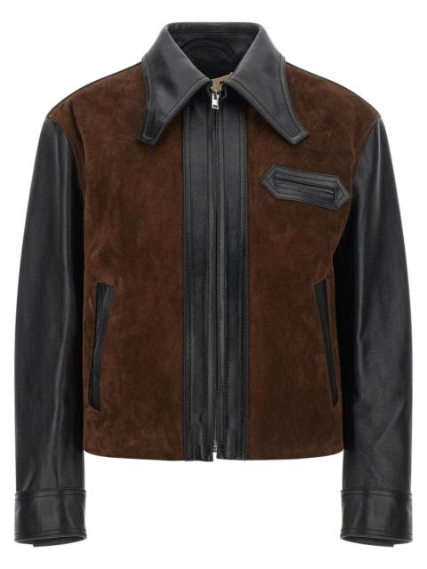 Marni Marni Women Leather And Suede Jacket