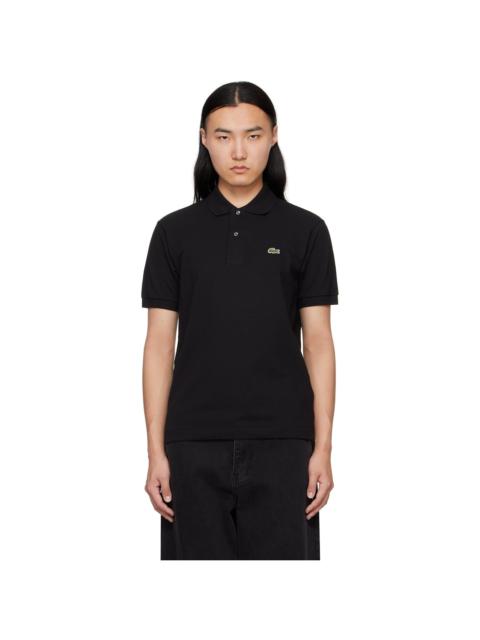 LACOSTE Black Classic Fit Original L.12.12 Polo