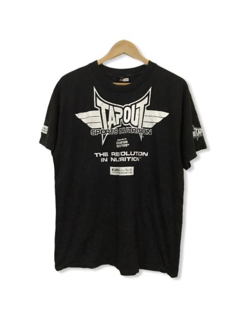 Other Designers Tapout sport nitrition big logo shirt