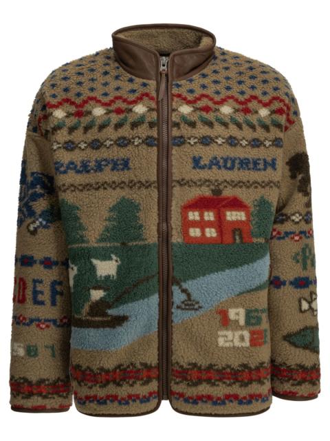 Polo Ralph Lauren Polo Ralph Lauren Panorama Fleece Jacket Beige