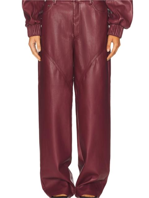 ROTATE Mid Waisted Piping Pant