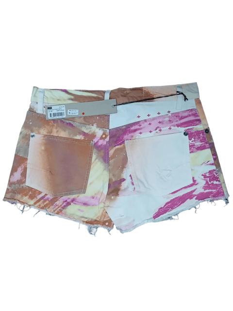 Ksubi BNWT Ksubi Cosmic Soup Bleach Denim Shorts W26 Archive