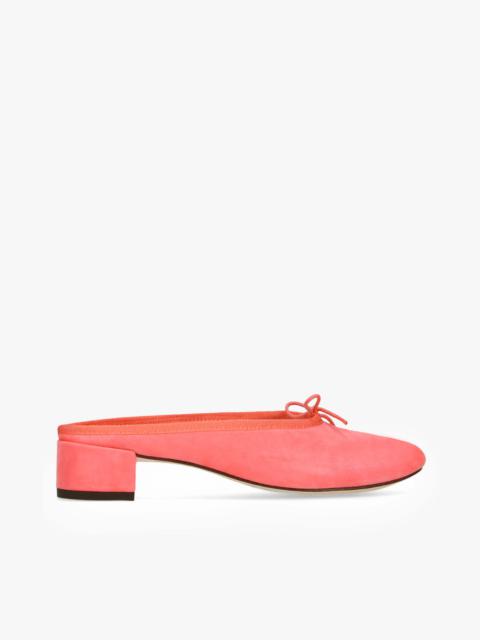 Repetto CAMILLE MULES IN GOATSKIN SUEDE