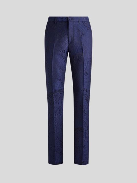 Etro PAISLEY JACQUARD TROUSERS