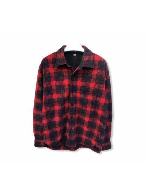 Other Designers Uniqlo - Japanese Brand Uniqlo Checked Plaid Tartan Button Up Shirt
