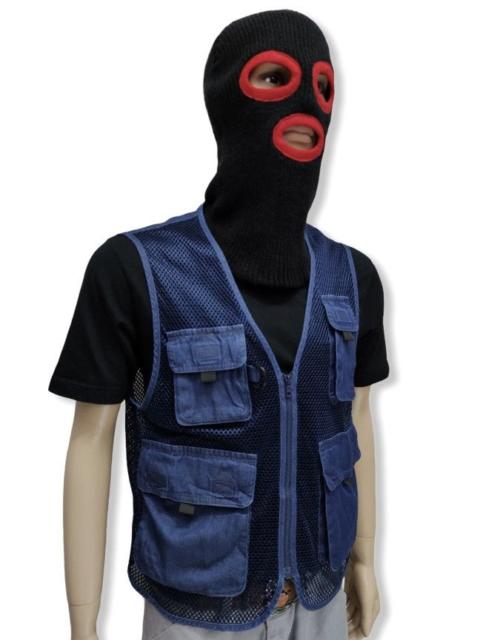 Other Designers Japanese Brand - ABURAYSIA Utility Tactical Multipocket Cargo Mesh Vest