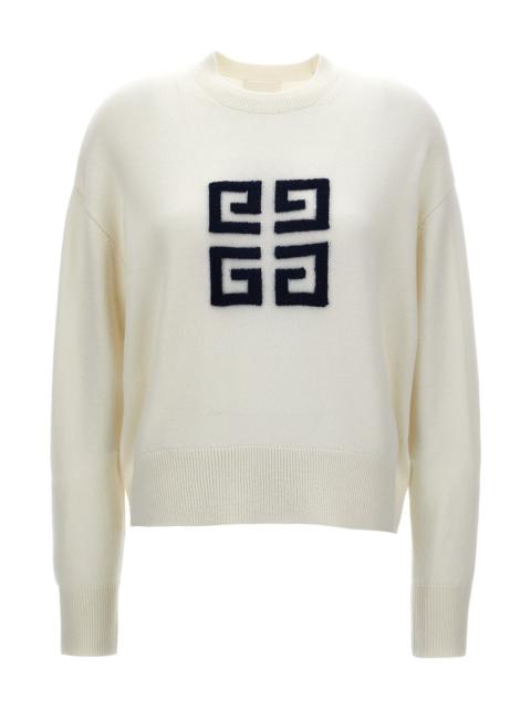 Givenchy Women Flocked Logo Sweater