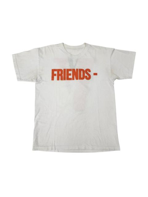 Other Designers Fragment Design × Vlone - FRIENDS Cotton T-Shirt White Large - Preowned