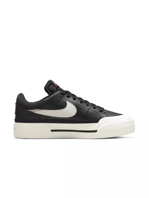 Nike Court Legacy Lift "Black/White" Women's Shoe
