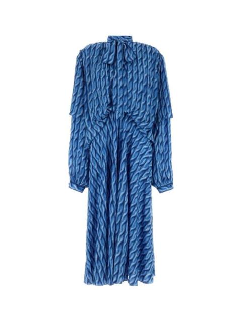 Balenciaga Women Printed Polyester Dress