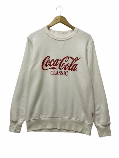 Other Designers Uniqlo - Coca Cola Classic Big Logo Sweatshirt White