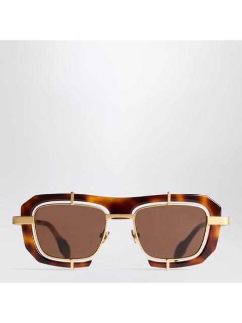 Other Designers Jw Anderson Geometric Jwa03 Havana Sunglasses Women