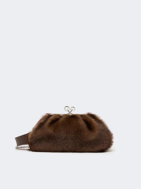 WEEKEND Max Mara Medium sheepskin Pasticcino Bag - CARAMEL