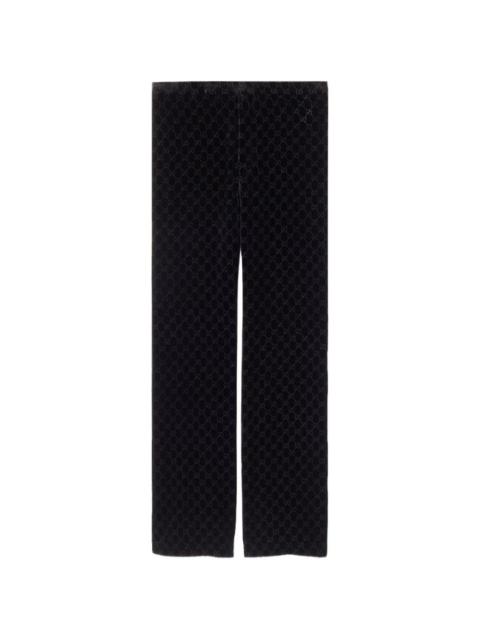 GUCCI Gucci Men Gg Velvet Trousers
