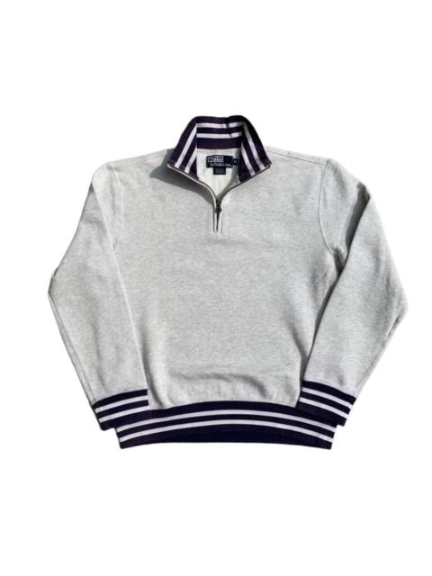 Other Designers Vintage Polo Ralph Lauren P Wing Logo Halfzip Sweatshirt