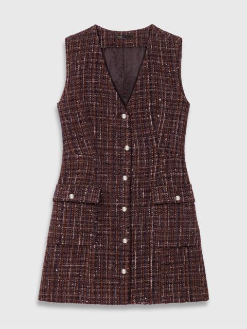maje Mini tweed dress