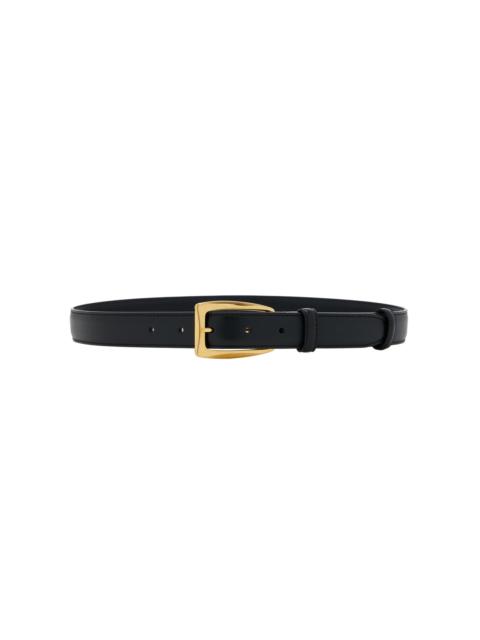 The Row Arco Leather Belt black