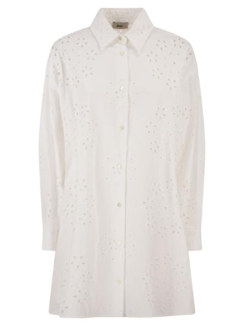 Herno Herno Women Broderie Shirt
