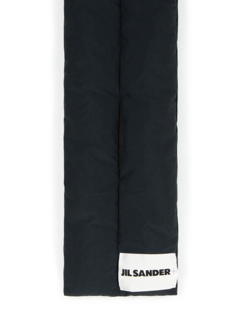 Jil Sander Jil Sander Black Polyester Scarf Men