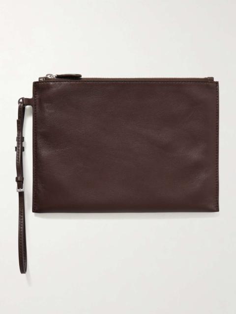 Leather pouch Brown