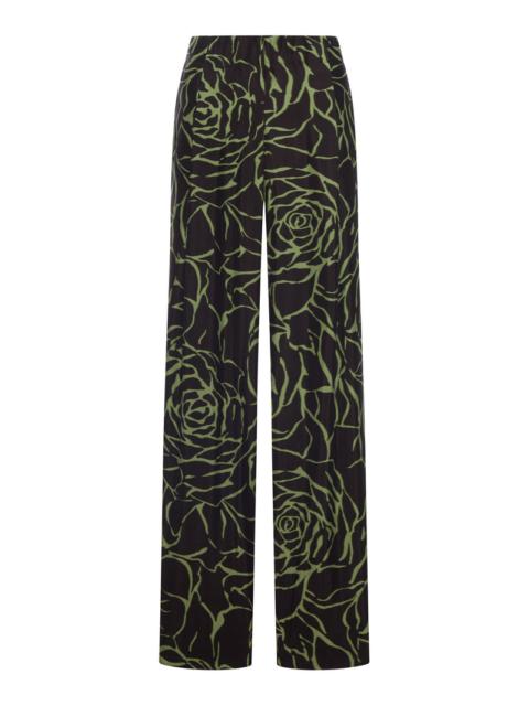 Dries Van Noten Dries Van Noten Women Wide Leg Trousers With Print