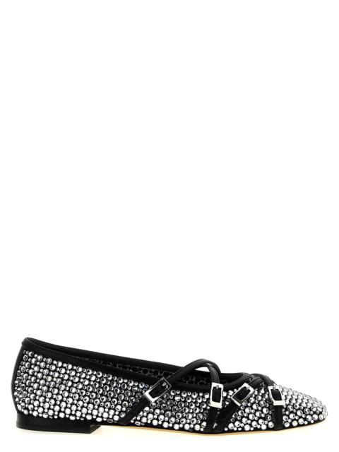 MACH & MACH Mach & Mach Women 'Crystal Net' Ballet Flats