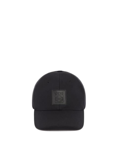 Loewe Black Logo Patch Cap