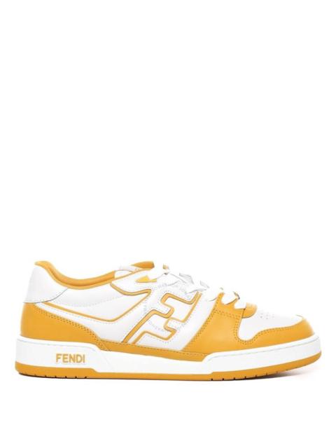 FENDI Fendi Leather Low-Top Match Sneakers