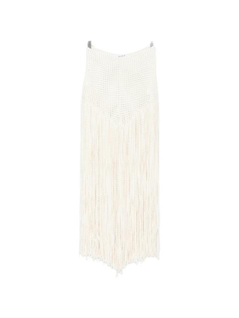 Alaïa Alaïa Beaded Knit Trousers