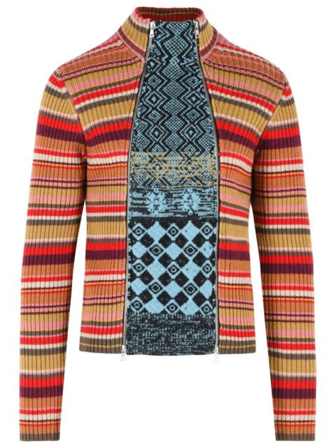 Dries Van Noten Dries Van Noten 'Macau' Multi Wool Sweater Men