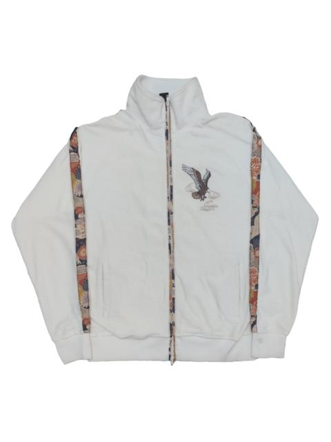 Other Designers Japanese Brand - Vintage Sukajan Eagle Embroidery Zipper Jacket
