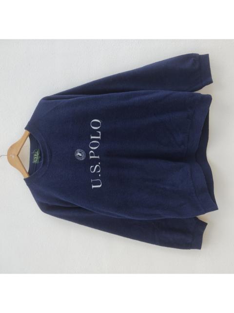 Other Designers American Vintage - US Polo Association Spell Over Logo 90s Pullover Sweatshirt