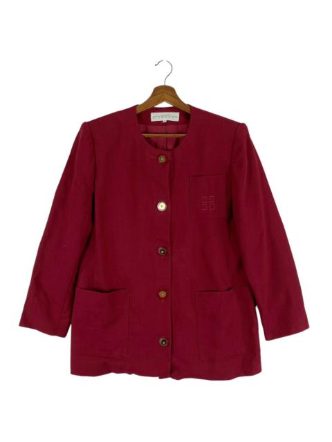 VINTAGE GIVENCHY GLAMOUR WOMEN BUTTON JACKET