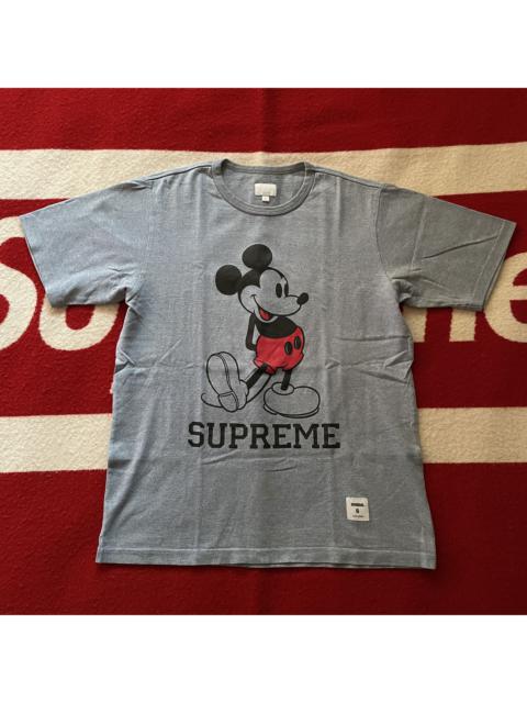 Supreme Supreme x Disney - Mickey Mouse Raglan Tee Shirt 2009 FW09