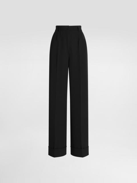 Dolce & Gabbana Wool gabardine trousers