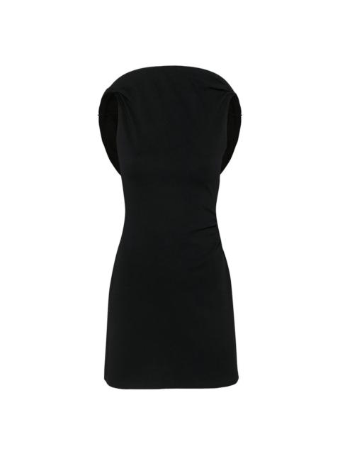 JACQUEMUS La Mini Robe Bordo