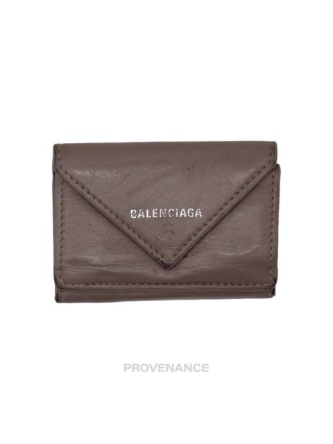 BALENCIAGA Balenciaga Papier Mini Wallet - Grey