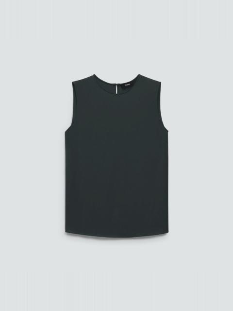 Theory Shell Top in Silk Georgette