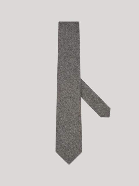 Canali IMPECCABILE TIE IN GRAY WOOL